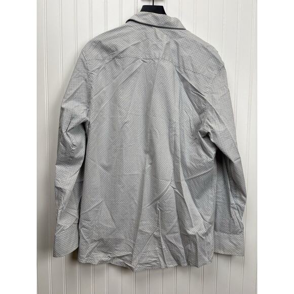 INC International Concepts Shirt Men’s Polka Dot Long Sleeve Button Up XL #78 - Picture 9 of 13
